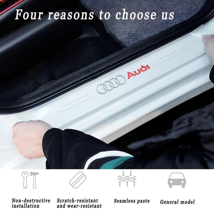 CarbonGrip PRO | Protections personnalisées pour seuils de porte (édition limitée transparente)