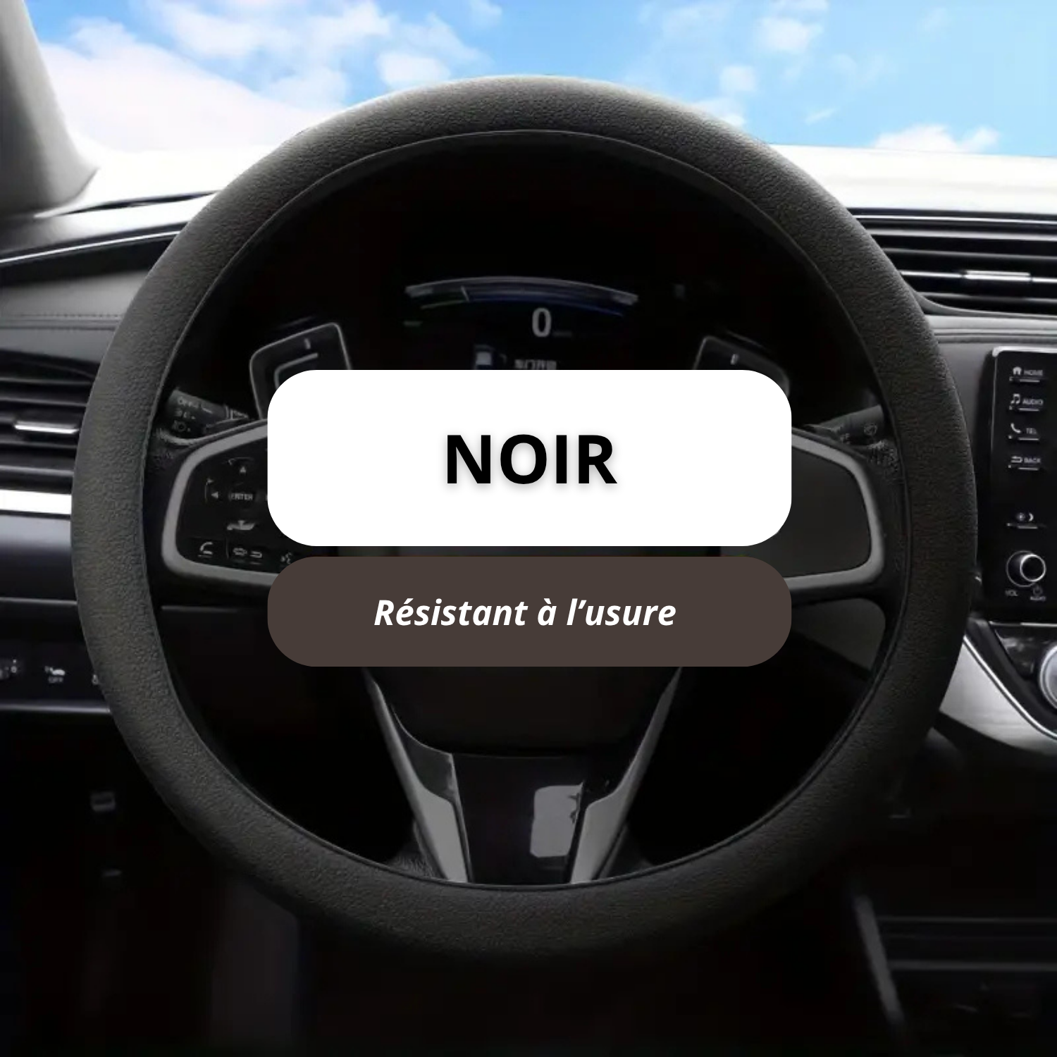 Housse de Volant Universelle en Silicone Antidérapante