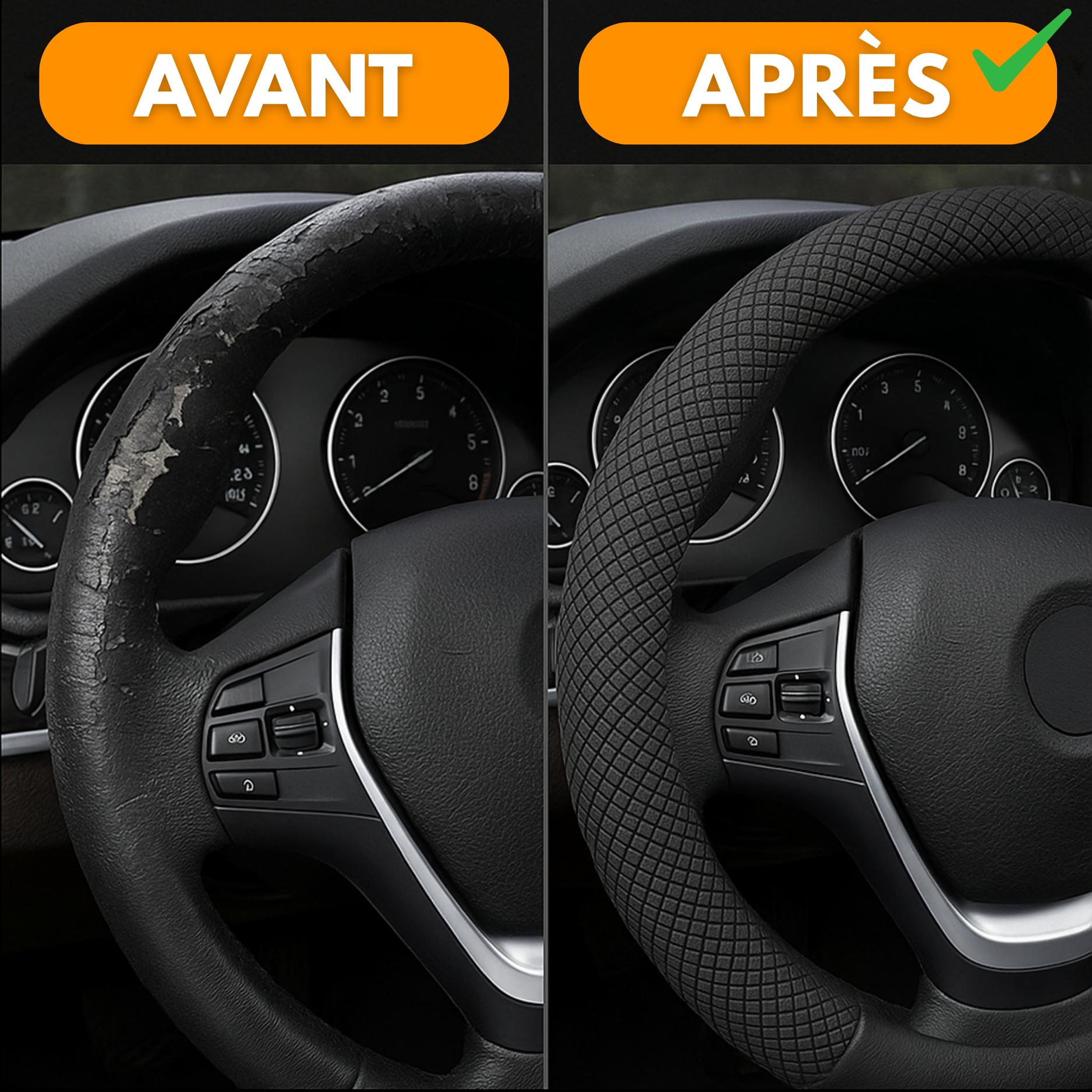 Housse Volant Cuir Synthétique – Confort & Élégance