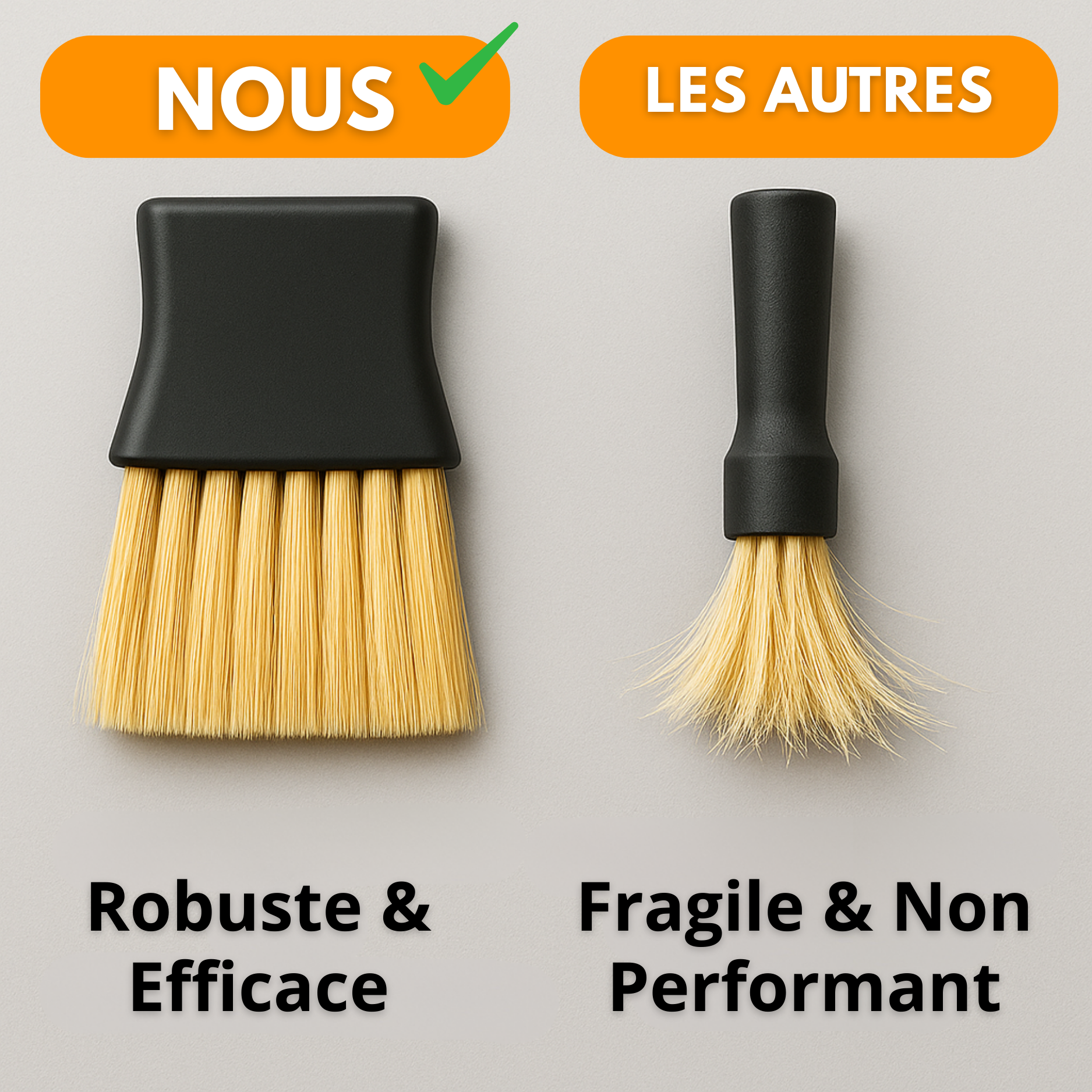 Brosse de Nettoyage Intérieur Voiture – Tableau de Bord & Aérations