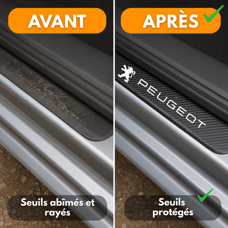 CarbonGrip PRO | Protections personnalisées pour seuils de porte