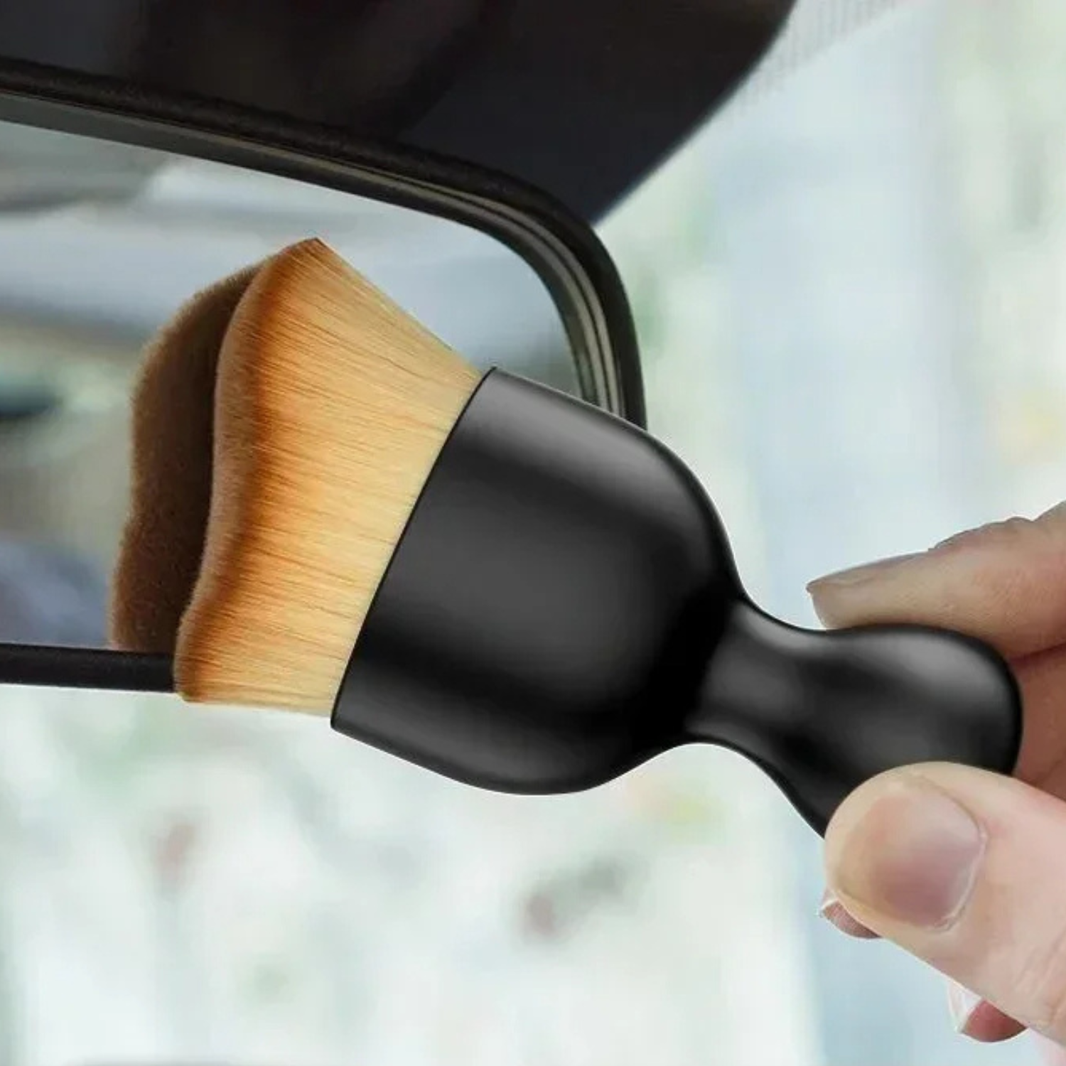 Brosse de Nettoyage de Précision Voiture – Compacte & Douce