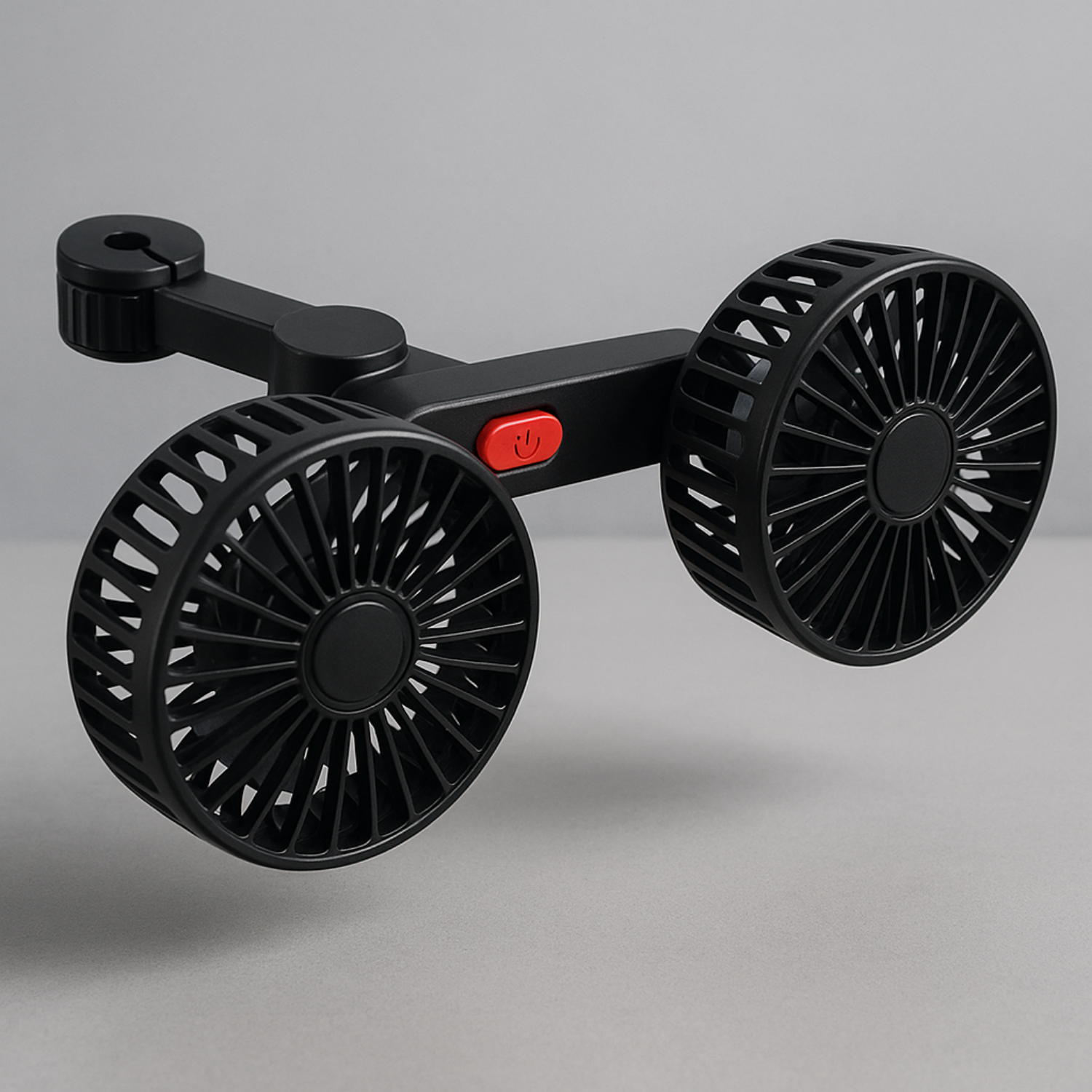 Ventilateur de voiture 360° double tête | Refroidisseur | Accessoire auto
