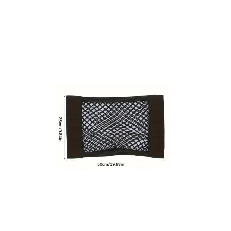 Filet de Rangement Auto-Adhésif pour Coffre de Voiture - Organisateur Voiture
