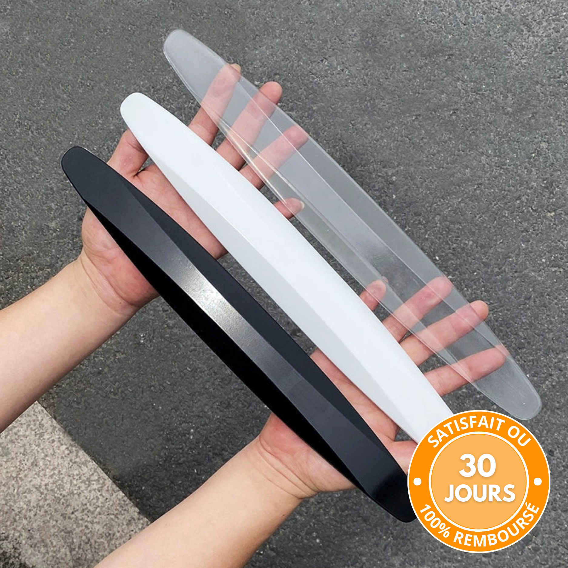 Sticker Protection Pare-Choc Voiture – Anti-Rayures Avant/Arrière – Facile à Installer