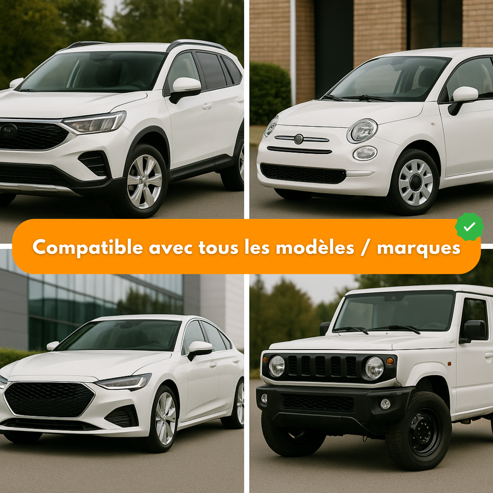Sticker Protection Pare-Choc Voiture – Anti-Rayures Avant/Arrière – Facile à Installer