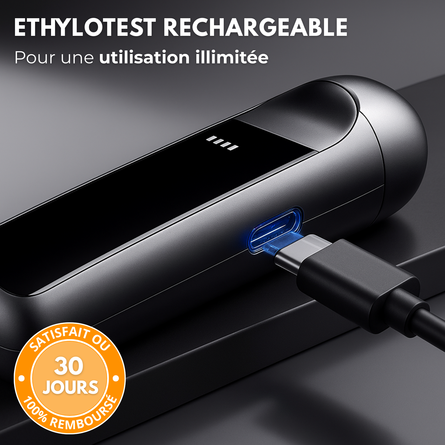 Éthylotest Électronique Portable – Test Alcoolémie Précis LED