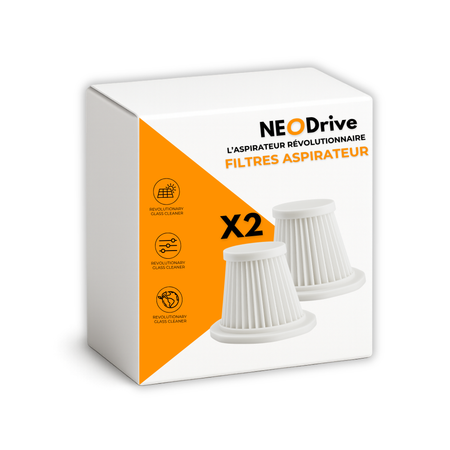 Filtres pour aspirateur D40 PRO x2 – Lavables & Réutilisables | Filtre plissé haute performance – Durée de vie 6 mois