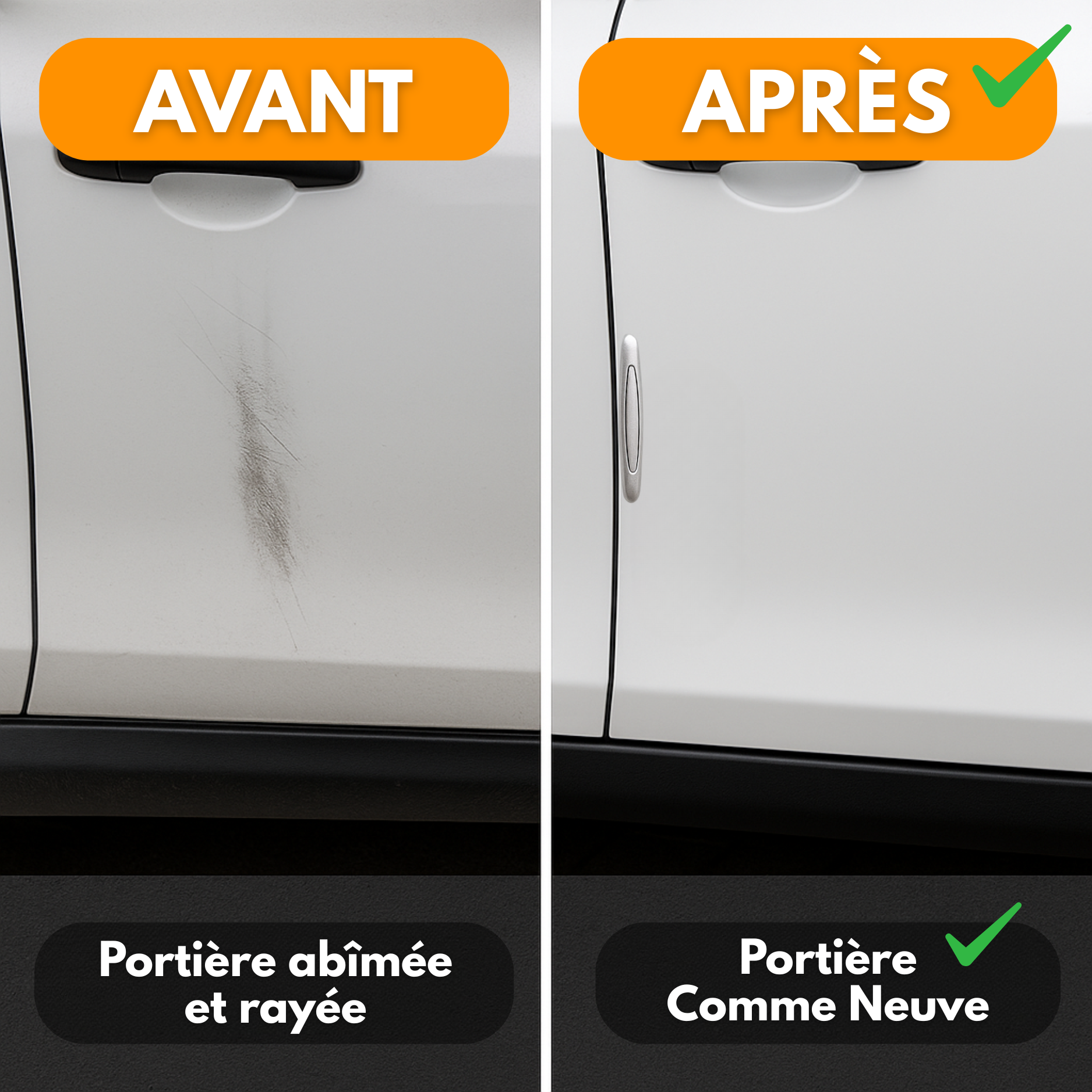 Protection Portière Voiture Anti-Chocs & Rayures - Compatibilité Universelle