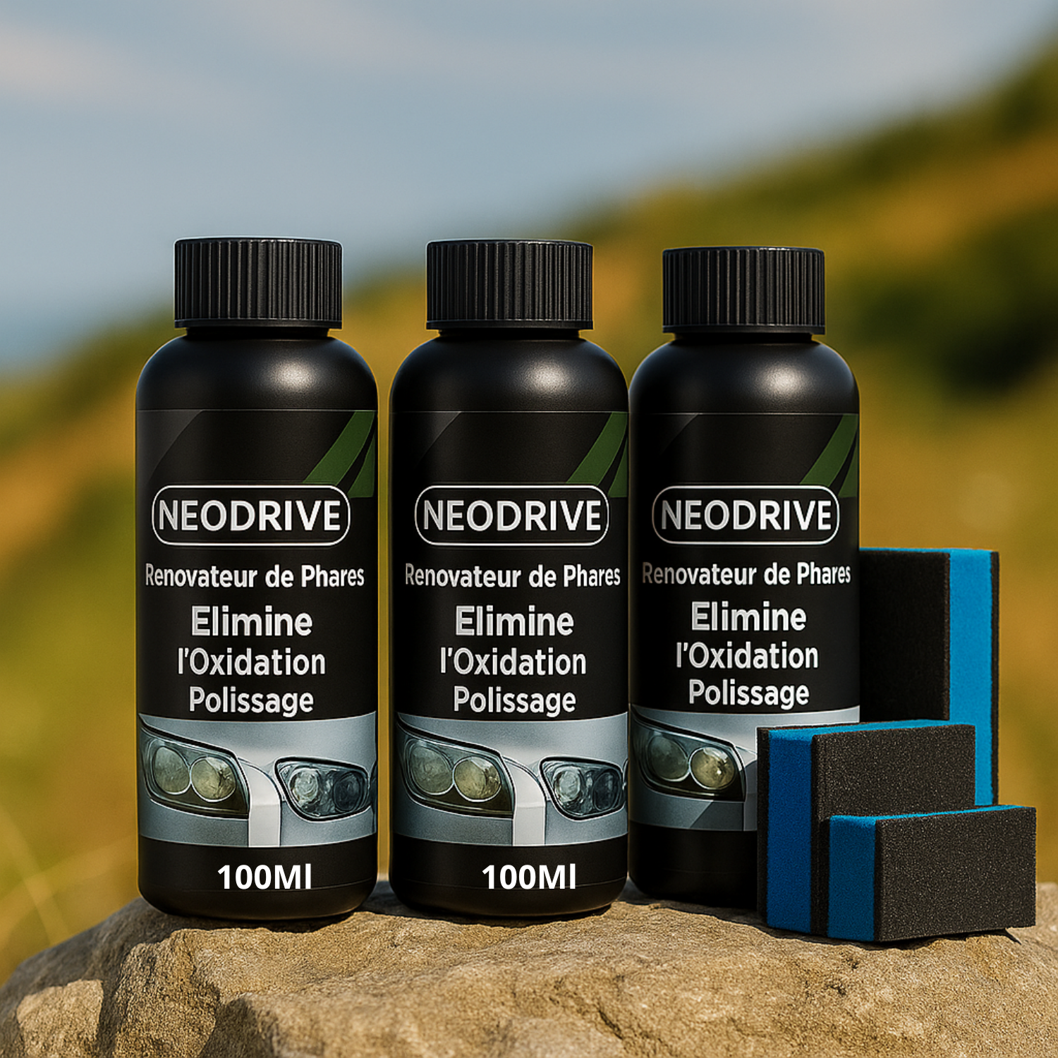 Rénovateur Optique Voiture - Anti-Oxydation Nouvelle Génération | 20ML / 100ML / 300ML