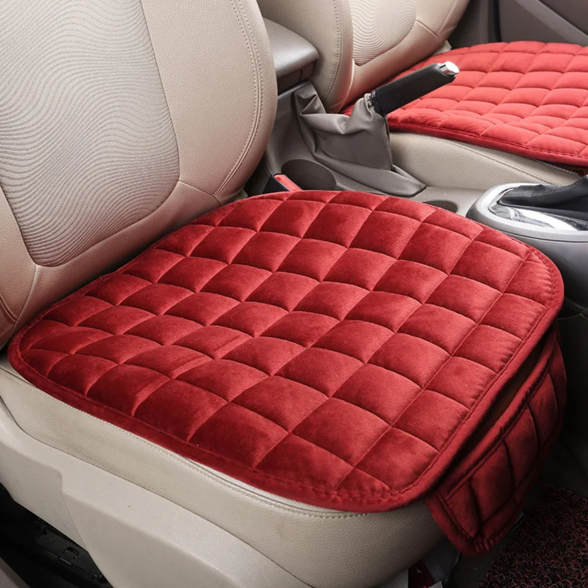 Coussin de Siège Voiture Confortable – Housse Matelassée Antidérapante