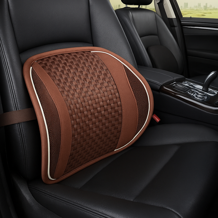 Coussin Lombaire Voiture Ergonomique – Maille Respirante