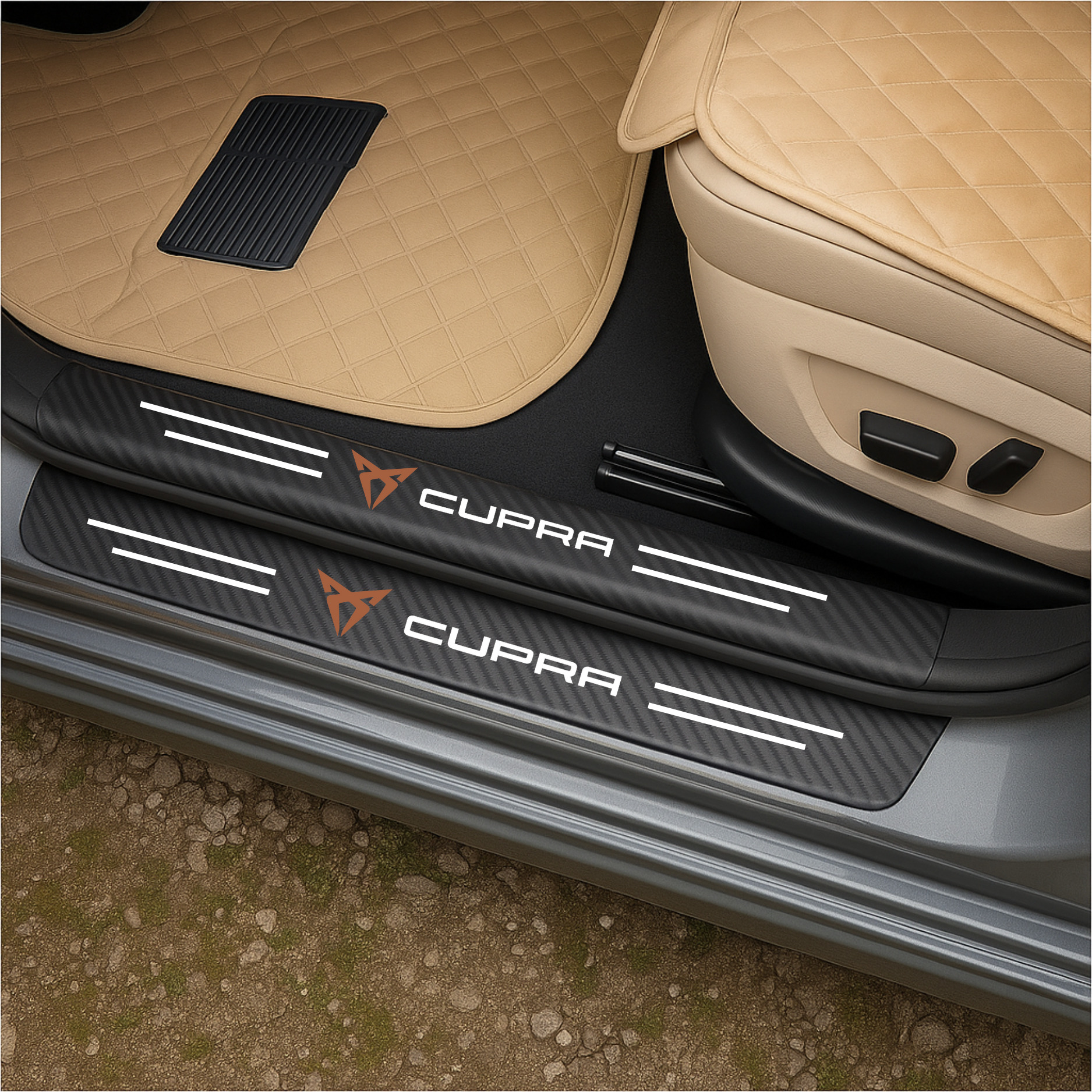 CarbonGrip PRO | Protections personnalisées pour seuils de porte