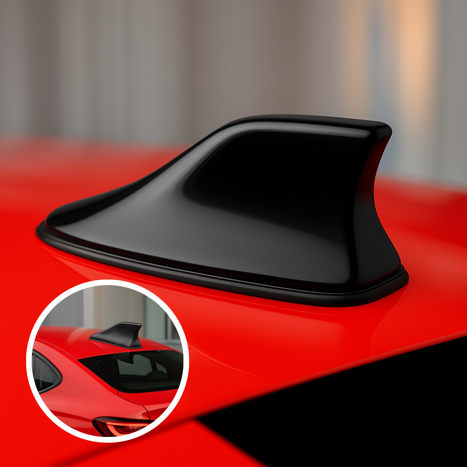 P80 PRO | Antenne Voiture Aileron de Requin – Signal Radio & GPS Amplifié