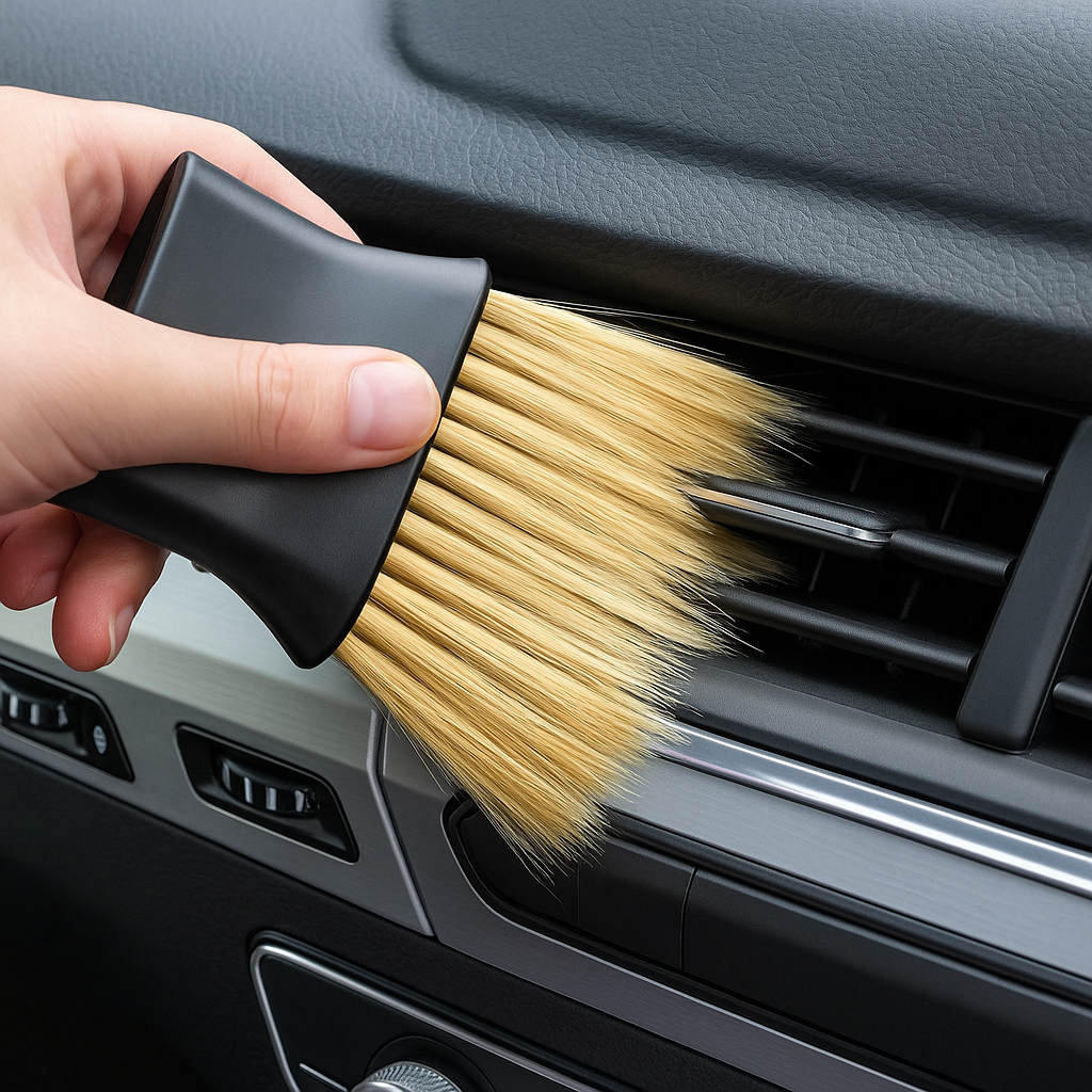Brosse de Nettoyage Intérieur Voiture – Tableau de Bord & Aérations