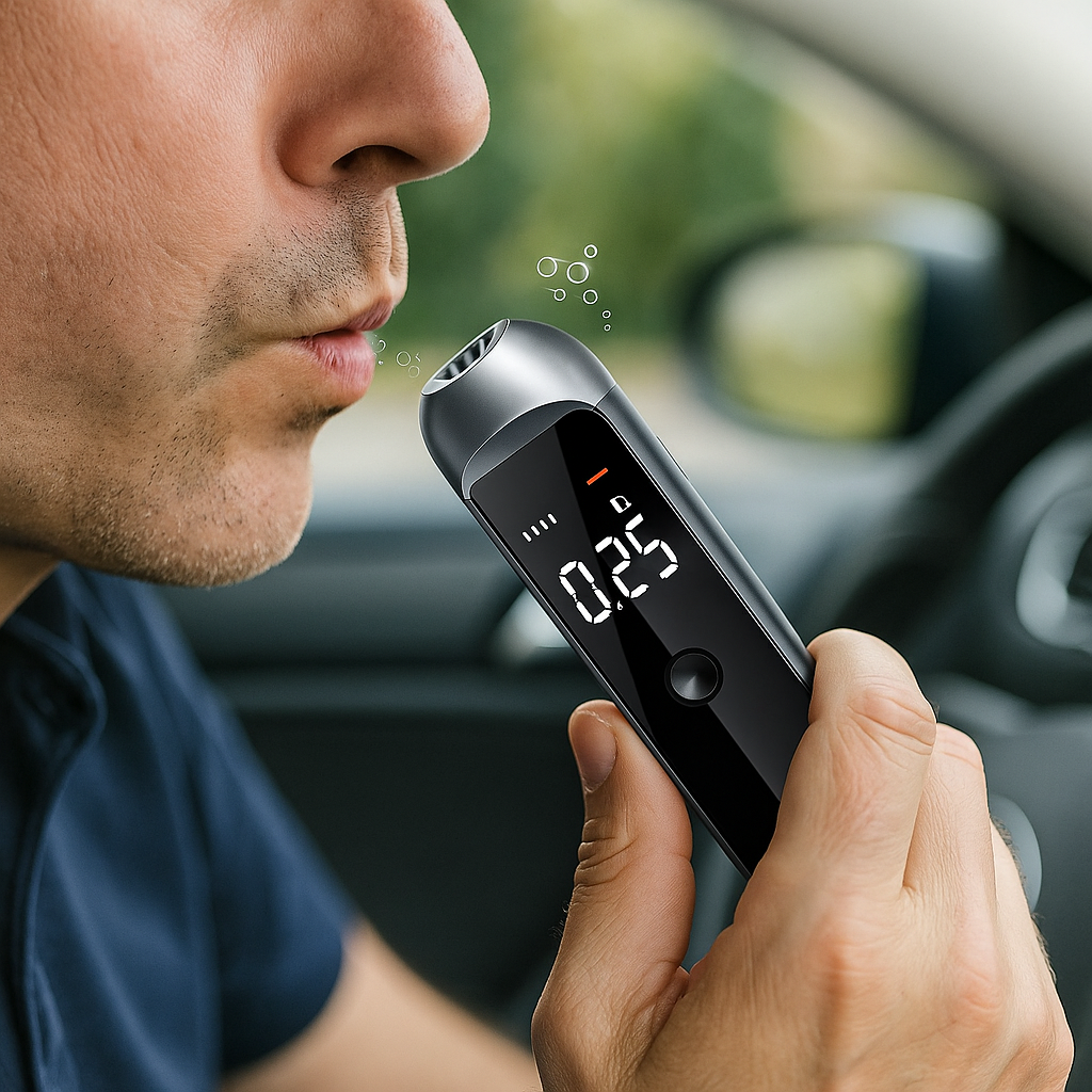 Éthylotest Électronique Portable – Test Alcoolémie Précis LED