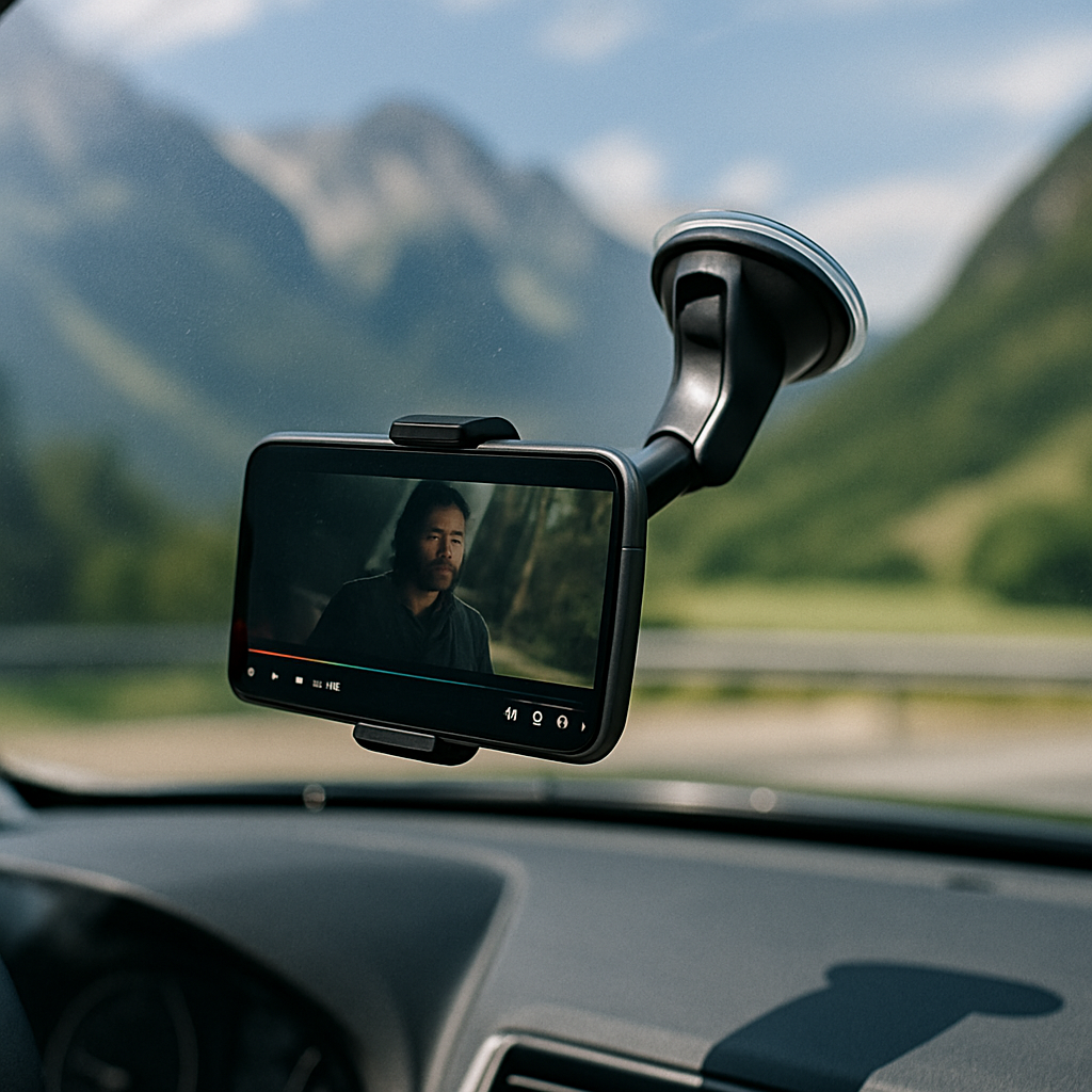 Support Téléphone Voiture Universel – Ventouse  360°