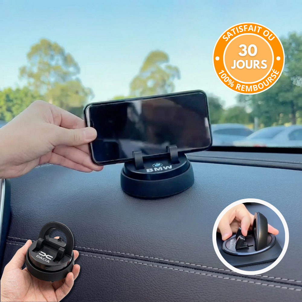 T80 PRO™ – Le Support Téléphone Rotatif Personnalisé N°1 en France