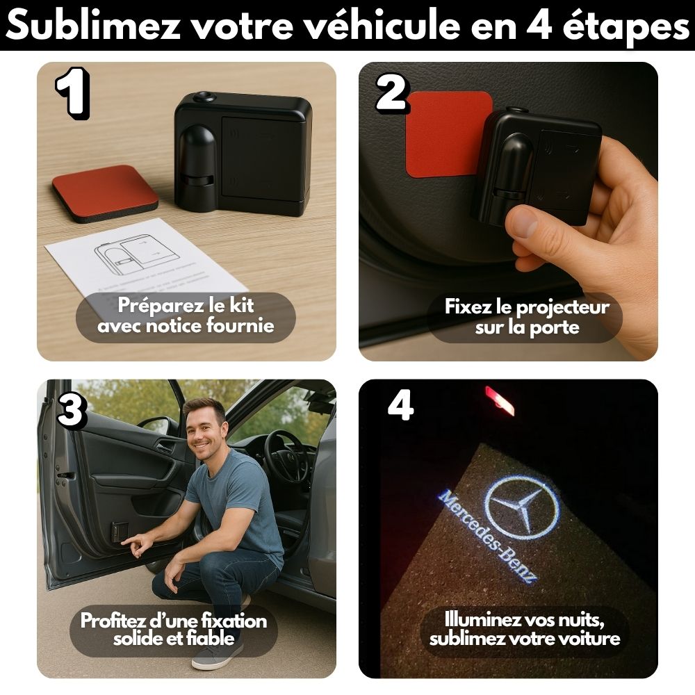 CarLight PRO | Projecteurs LED personnalisés pour voiture