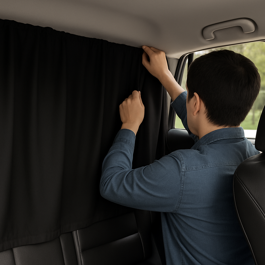 Rideaux de Confidentialité Voiture 4 Pièces