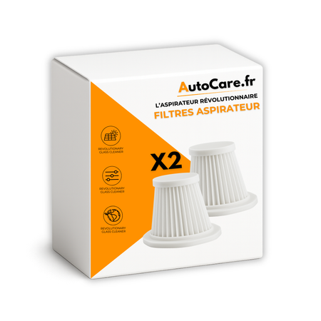 Filtres pour aspirateur D80 PRO x2 – Lavables & Réutilisables | Filtre plissé haute performance – Durée de vie 6 mois