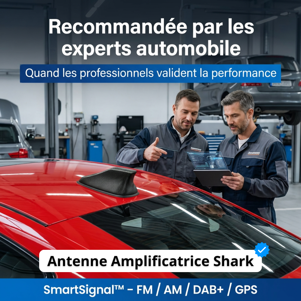 P80 PRO | Antenne Voiture Aileron de Requin – Signal Radio & GPS Amplifié