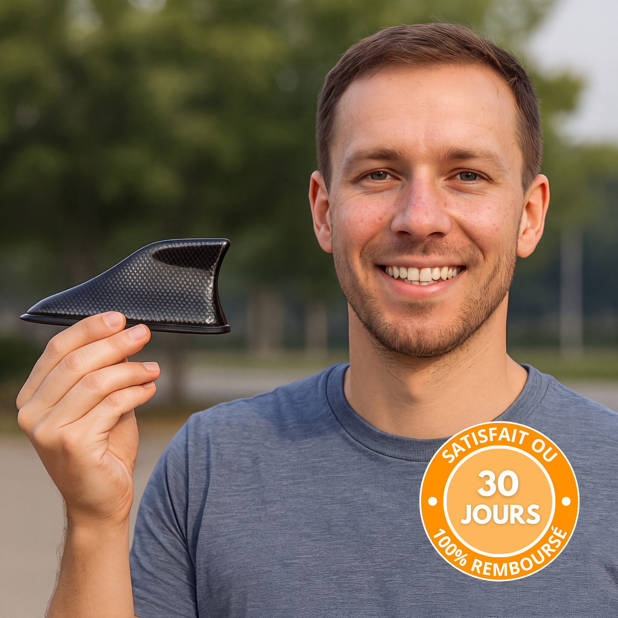 P80 PRO | Antenne Voiture Aileron de Requin – Signal Radio & GPS Amplifié